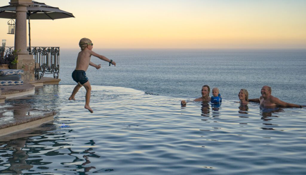 Where to travel with large families