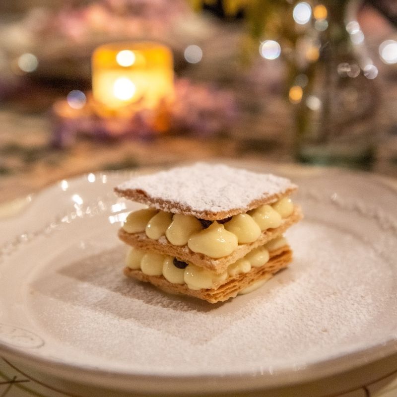 Italian dessert from private chef meal